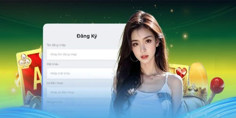 Đăng ký tài khoản là điều kiện bắt buộc để chơi game, nhận thưởng và rút tiền